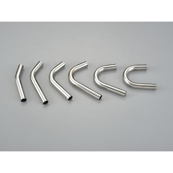 ステンレス 曲げパイプ 27.2Φ 80度 250mm 1.2mm厚 : BIGROW