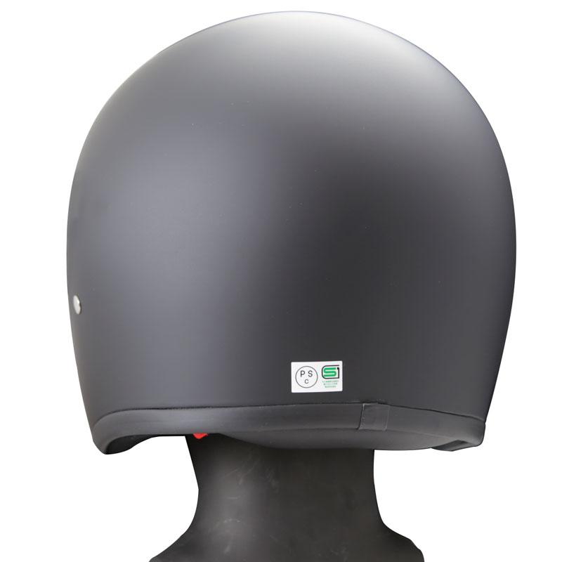 ジェットヘルメット(マットブラック・マットグレー)(BJS-65GXa)60~62cm