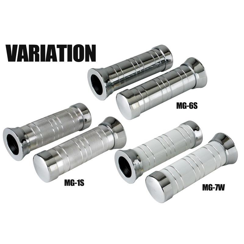 メタル仕様・重厚感デザイン METAL GRIP メタルグリップ 汎用 直径22.2
