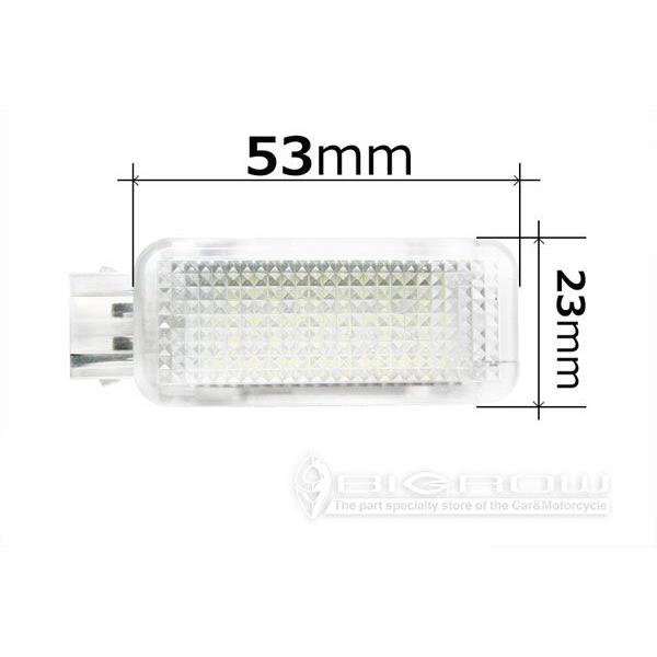 純白　高輝度18SMD LEDランプ ユニット 　ナンバーランプ・フットランプ・トランクランプ・カーテシーランプ　 VW・AUDI・ランボルギーニ |  | 02