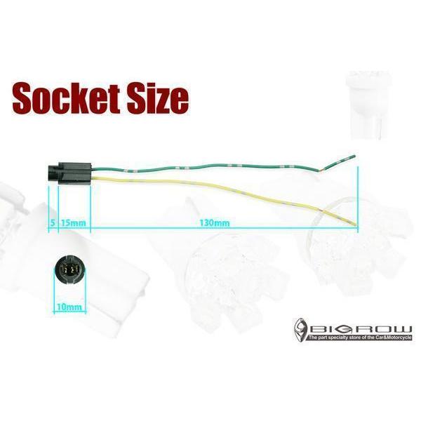 LED T5ソケット エルグランド セレナ  汎用 T5 ウェッジ用 ソケット |  | 02