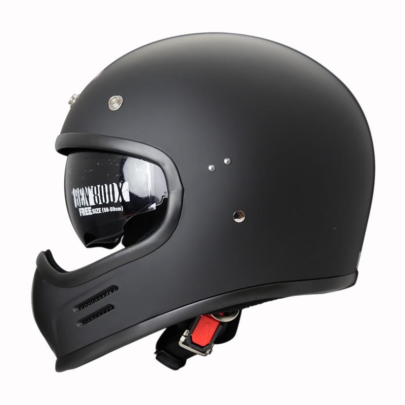 フルフェイス ヘルメット Ben'80DX マットブラック（インナーバイザー