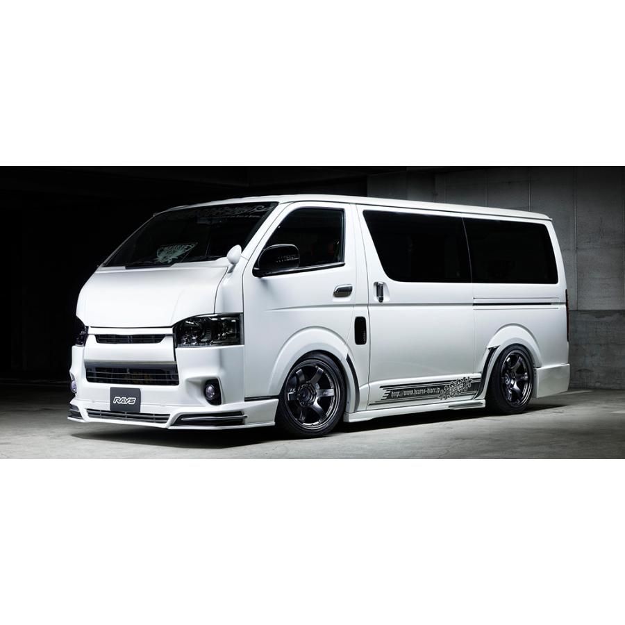②【専用出品】レイズ Gram Lights 57DR-X 18inch 2本 RAYS レイズ Gram Lights 57DR-X 200系 ハイエース 8.0J-18 +36