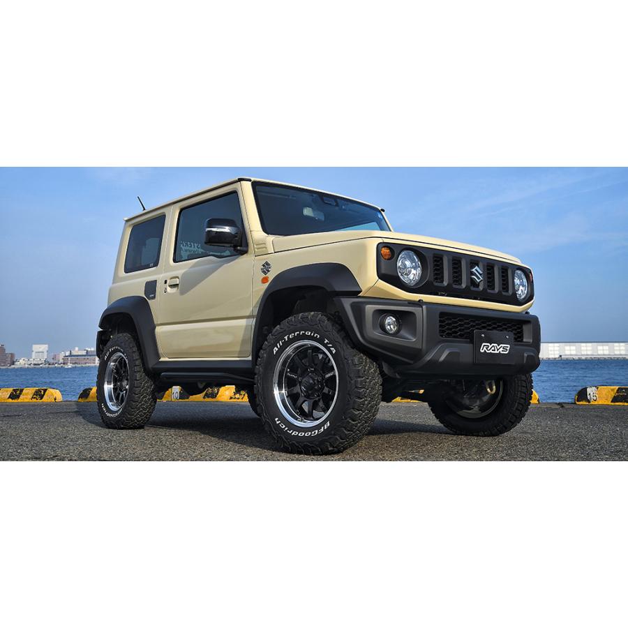 RAYS レイズ A LAP-J ジムニーシエラ ジムニーO/F付 6.0J-16 +5 RAYS レイズ A LAP-J ジムニーシエラ ジムニーO/F付 6.0J-16 +5