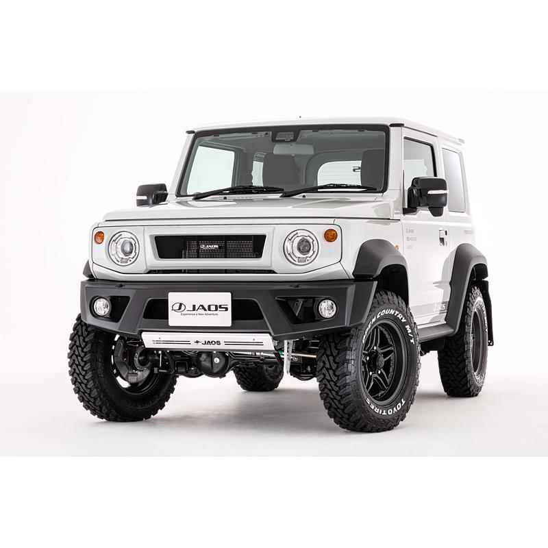 JAOS ジャオス フロントスポーツカウル 未塗装 2018.07- ジムニー シエラ JB74系 B040518 | JAOS | 01