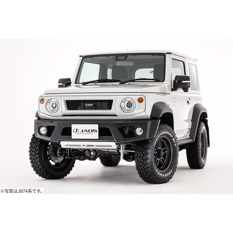 中古　JAOS フロントスポーツカウル ジムニー JB64系　チッピング塗装 JAOS（ジャオス） フロントスポーツカウル 未塗装 2025.04-2026.07