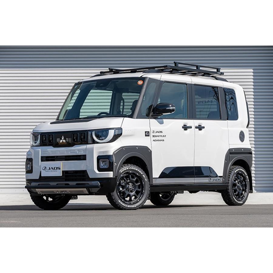 JAOS（ジャオス） フェンダーガーニッシュ type-X 塗装 マットブラック