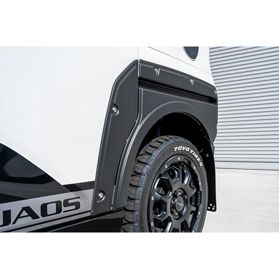 JAOS（ジャオス） フェンダーガーニッシュ type-X 塗装 マットブラック
