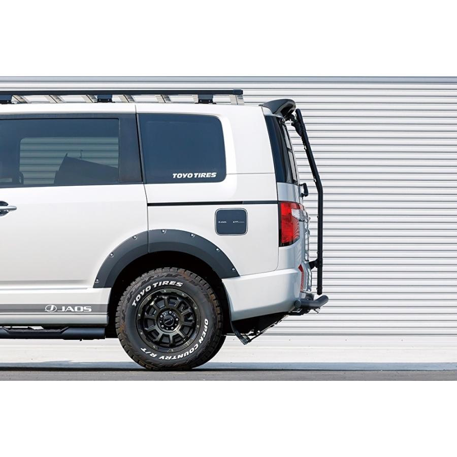 JAOS ジャオス リヤラダー AL 2007.01-19.10 デリカ D5 純正テールゲートスポイラー及びエレクトリックゲート付車除く B234304_5