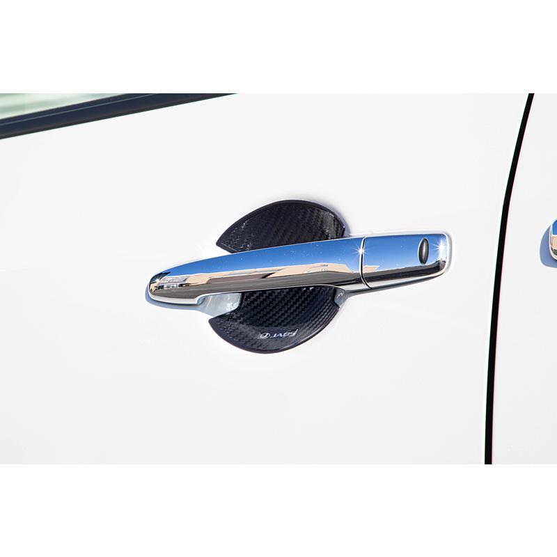 JAOS ジャオス ドアハンドルプロテクター カーボン調 2007.01-19.10 デリカ D5 B636304