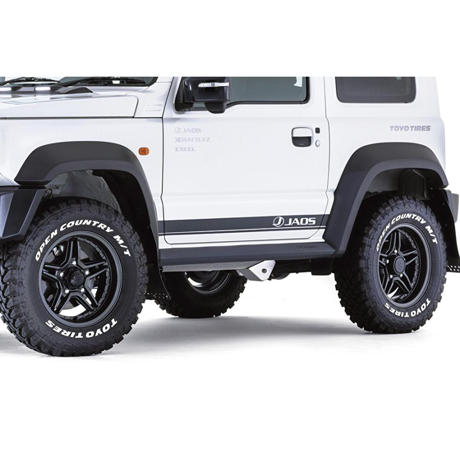 JAOS SIDE DECAL BLACK ジャオス サイドデカール ブラック