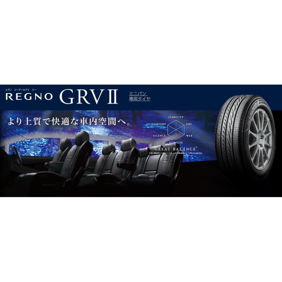 ブリヂストン REGNO GRVII レグノ ジーアールブイ ツー 235/60R18 103V 
