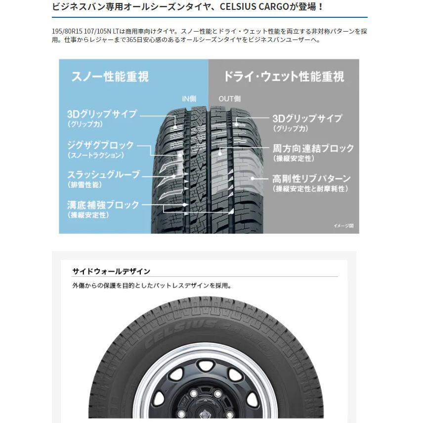 TOYO TIRES（トーヨータイヤ） トーヨー CELSIUS CARGO セルシアス