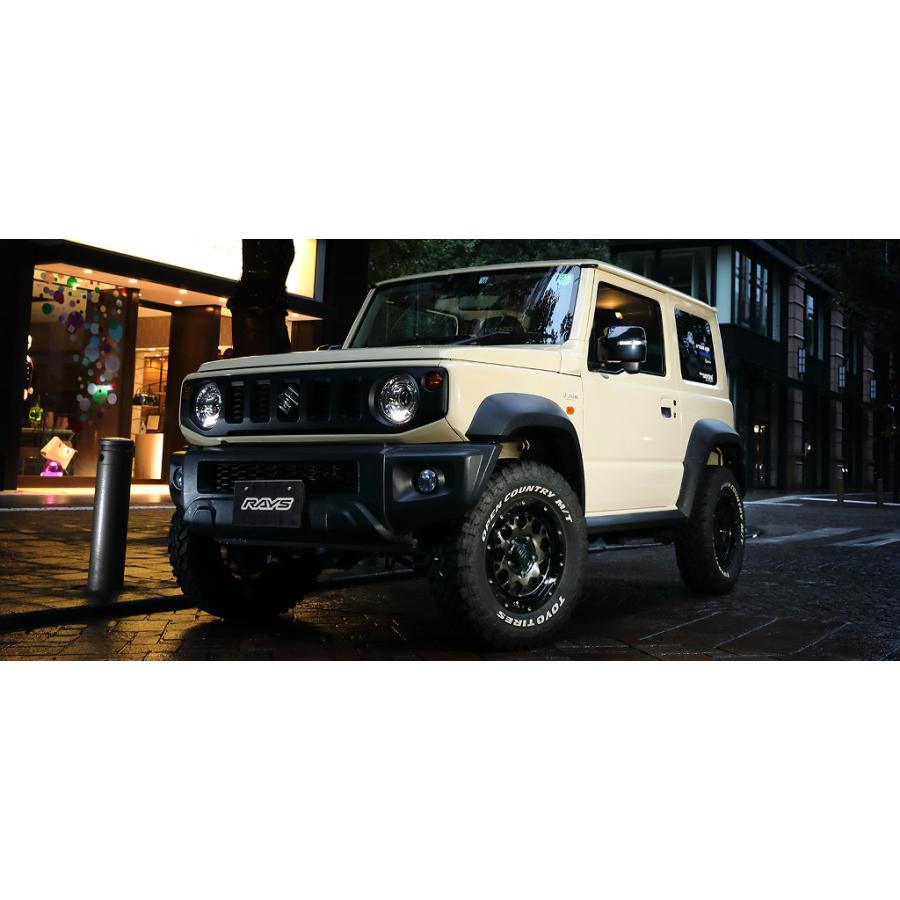 TEAM DAYTONA RAYS M9 ジムニーシエラ ジムニーO/F 5.5J-16 ±0 5H139.7