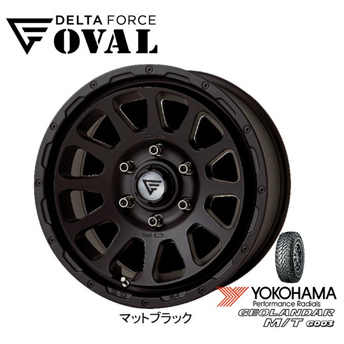 DELTA FORCE OVAL デルタフォース オーバル 8.0J-17 +20 6H139.7 