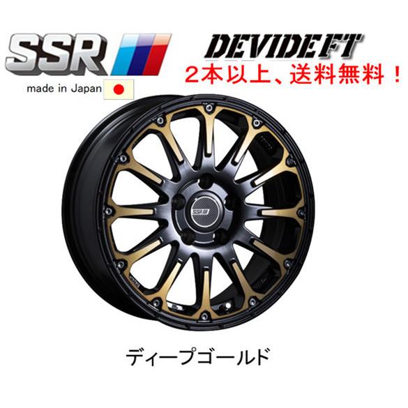 SSR SSR DEVIDE FT デリカD5 7.0J-16 +35 5H114.3 ディープゴールド 1
