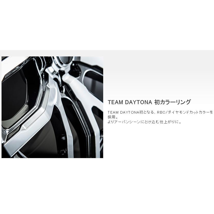 RAYS レイズ TEAM DAYTONA デイトナ F6 Gain 8.0J-17 +20 6H139.7 RBC/ダイヤモンドカット & グッドイヤー E-Grip SUV HP01 265/65R17｜bigrun-ichige-store2｜05