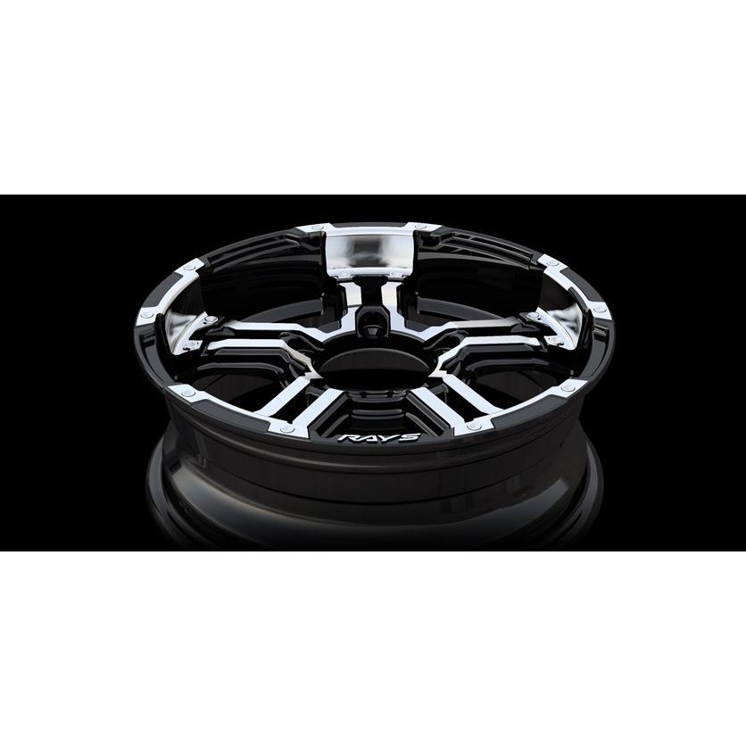 TEAM DAYTONA RAYS レイズ FDX-J ジムニー 5.5J-16 +20 5H139.7