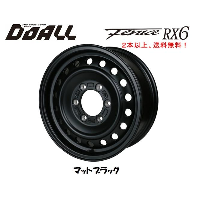 ドゥオール DOALL Fenice RX6 200系 ハイエース 6.5J-16 +38 6H139.7