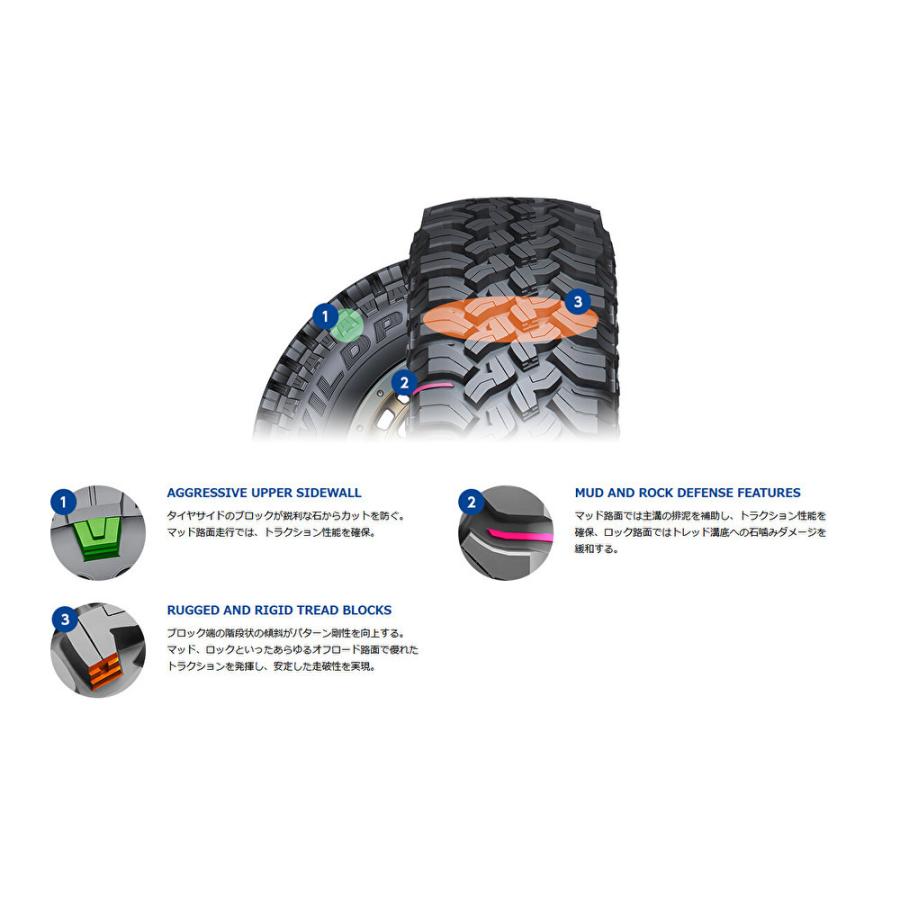 WILDPEAK ファルケン M/T01 ワイルドピーク エムティ ゼロワン LT 285