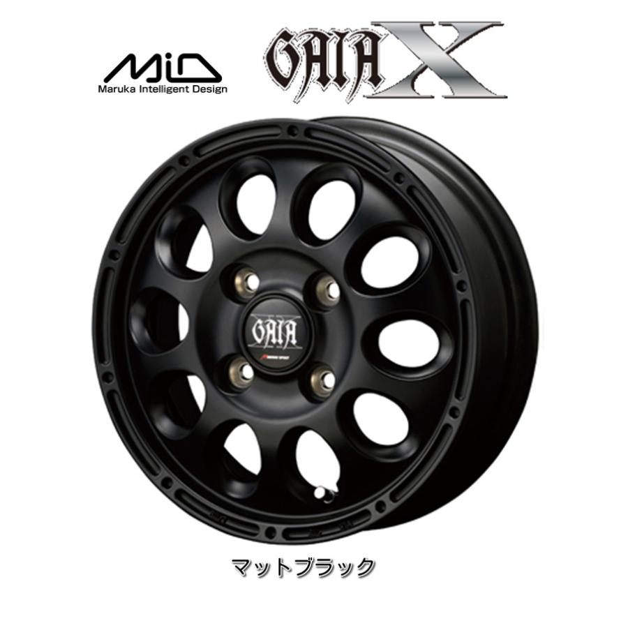 YFC GRASS SR 社外ホイール 12インチ 4本 4J4HPCD100+40 軽トラ 軽バン等 (VHJ79) クレジットカード QR決済可能 マルカサービス MiD GAIA X ガイヤクロス 軽トラック 軽バン 4.0J-12 +