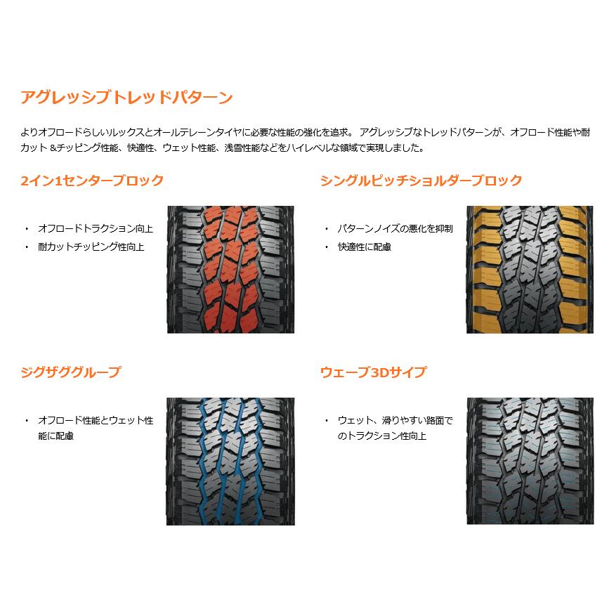 GEOLANDAR ヨコハマ A/T4 G018 ジオランダー エイティフォー ジーゼロ