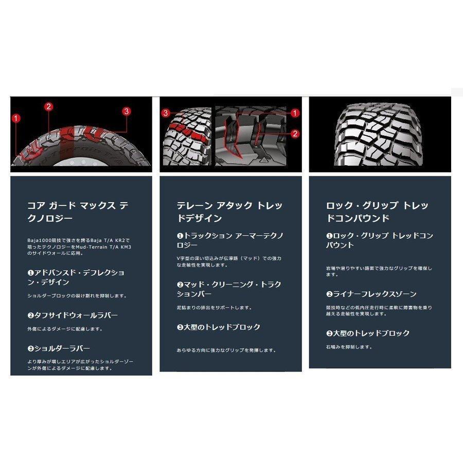 CRIMSON クリムソン MG GOLEM 9.0J-20 -5 6H139.7 マットブラック \u0026 BFGoodrich Mud-Terrain T/A KM3 285/55R20の画像