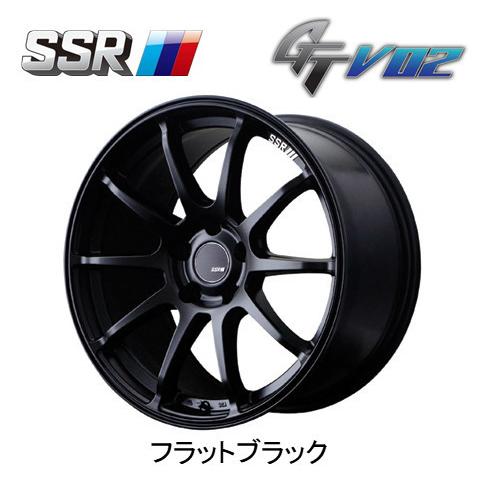 SSR GTV02 エスエスアール ジーティーブイゼロツー 7.5J-18 +43/+48/+ 