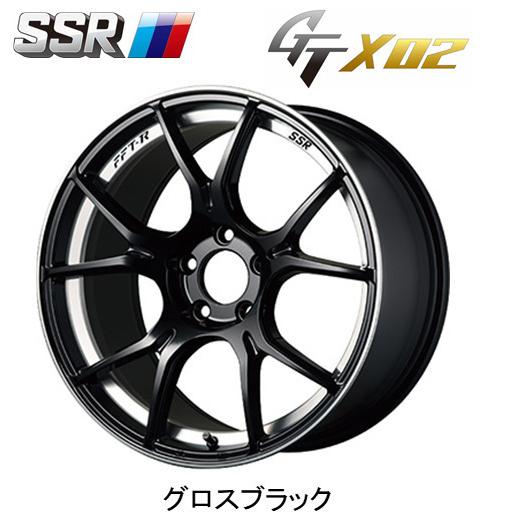 SSR SSR GTX02 エスエスアール ジーティーエックスゼロツー 8.5J-18 +