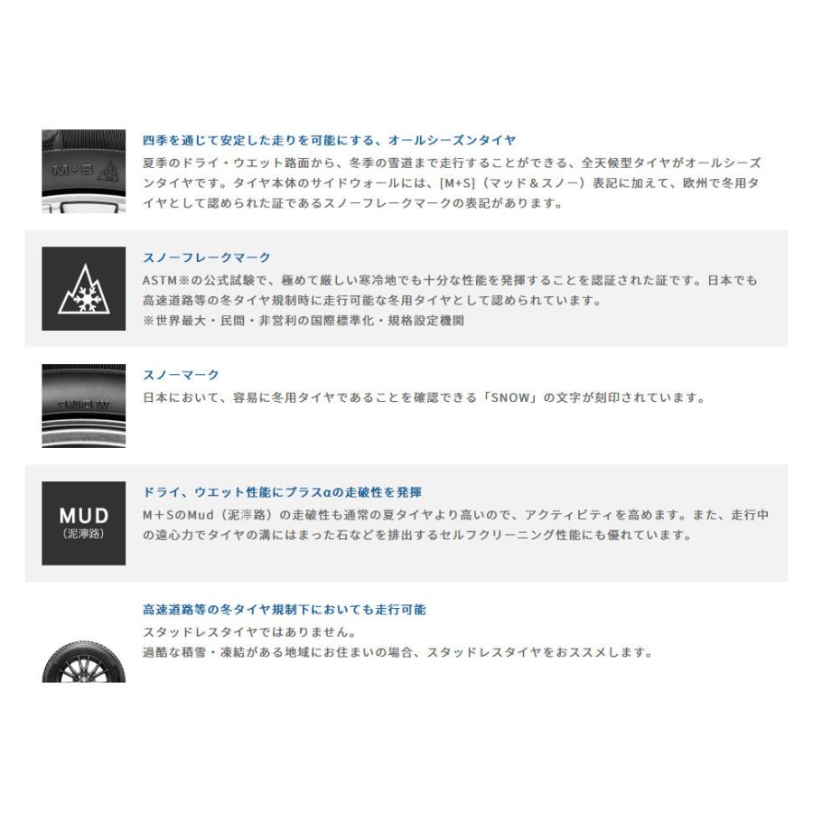 グッドイヤー Vector 4Seasons Hybrid ベクター フォーシーズンズ ハイブリッド 205/60R16 92H オールシーズンタイヤ １本価格 ２本以上ご注文にて送料無料 | Vector（グッドイヤー） | 06