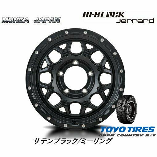 MONZA JAPAN HI BLOCK Jerrard ジムニー 5.5J-16 +22 5H139.7