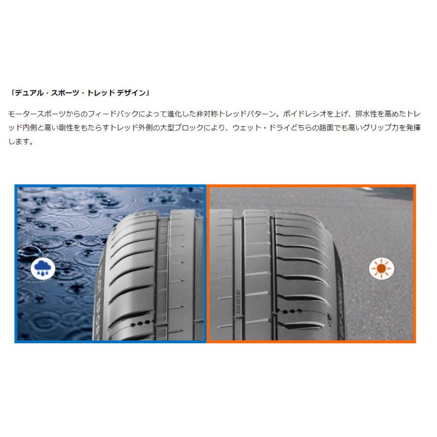 ミシュラン PILOT SPORT 5 パイロット スポーツ ファイブ 215/55ZR17 98Y XL 低燃費タイヤ １本価格 ２本以上ご注文にて送料無料の画像