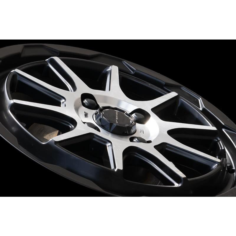 WEDS MUDVANCE 06 マッドヴァンス ゼロシックス 軽トラック 4.0J-12 +40 4H100 ブラックポリッシュブロンズクリア １本価格 ２本以上ご注文にて送料無料 | WEDS | 04
