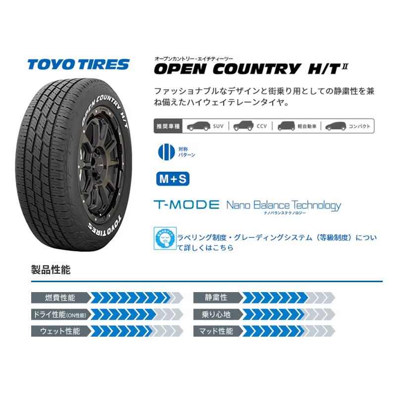 OPEN COUNTRY トーヨータイヤ H/T II オープンカントリー エイチ