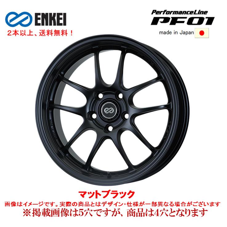 エンケイPF01 ブラック スポークデザイン ホイールセット 17インチ Amazon.co.jp: ENKEI エンケイ Performance Line PF01 17×6.5J