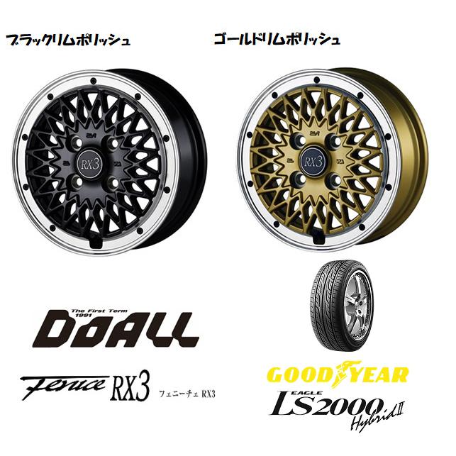 DOALL Fenice RX3 ドゥオール フェニーチェ rx3 軽自動車 5.0J-15 +45