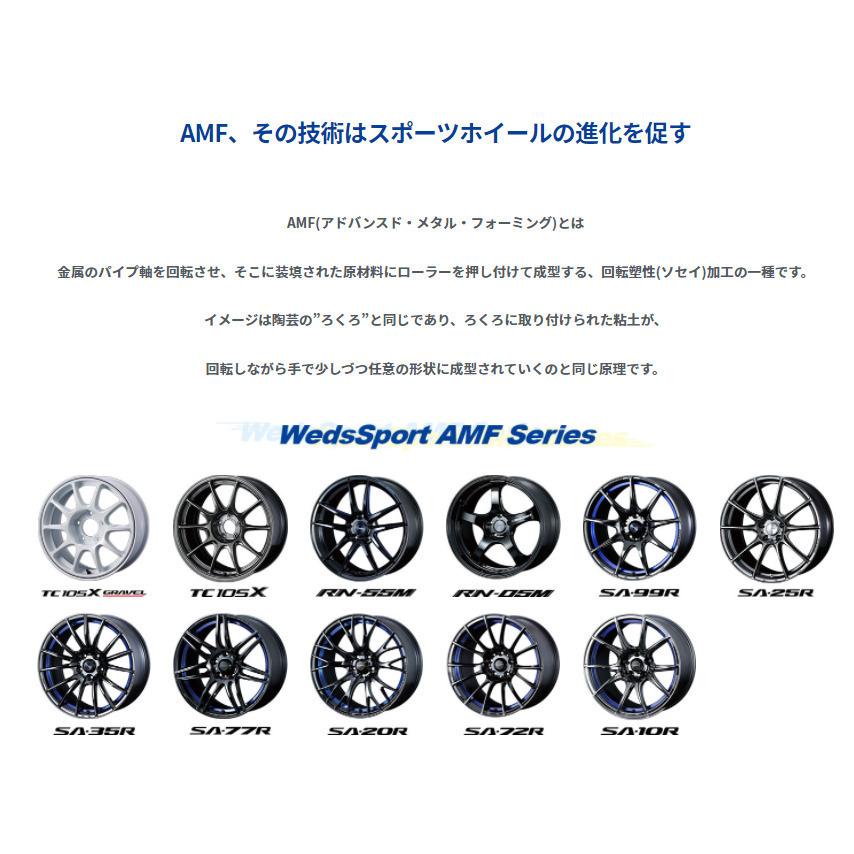WedsSport ウェッズスポーツ SA-75R 8.5J-18 +45 5H100 ブルーライトクロームツー BLCII 日本製 お得な４本SET 送料無料｜bigrun-ichige-store2｜06