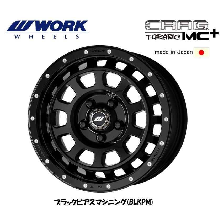 WORK ワーク CRAG T-GRABIC MC+ デリカD5 7.0J-16 +38 5H114.3