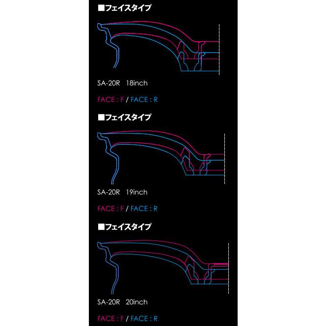 WedsSport ウェッズスポーツ SA-20R 8.5J-18 +50 5H114.3 レッドライトクローム RLC 日本製 ２本以上ご注文にて送料無料｜bigrun-ichige-store2｜03