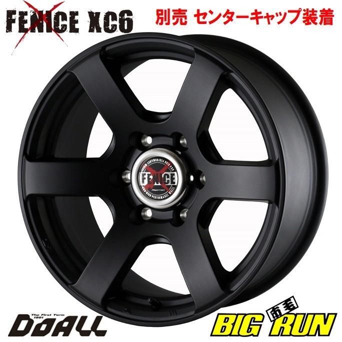 DOALL Fenice X XC6 フェニーチェ クロス エックスシ― シックス 150 プラド ハイラックス 8.0J-17 +20 6H139.7 選べるホイールカラー お得な４本SET 送料無料｜bigrun-ichige-store2｜04