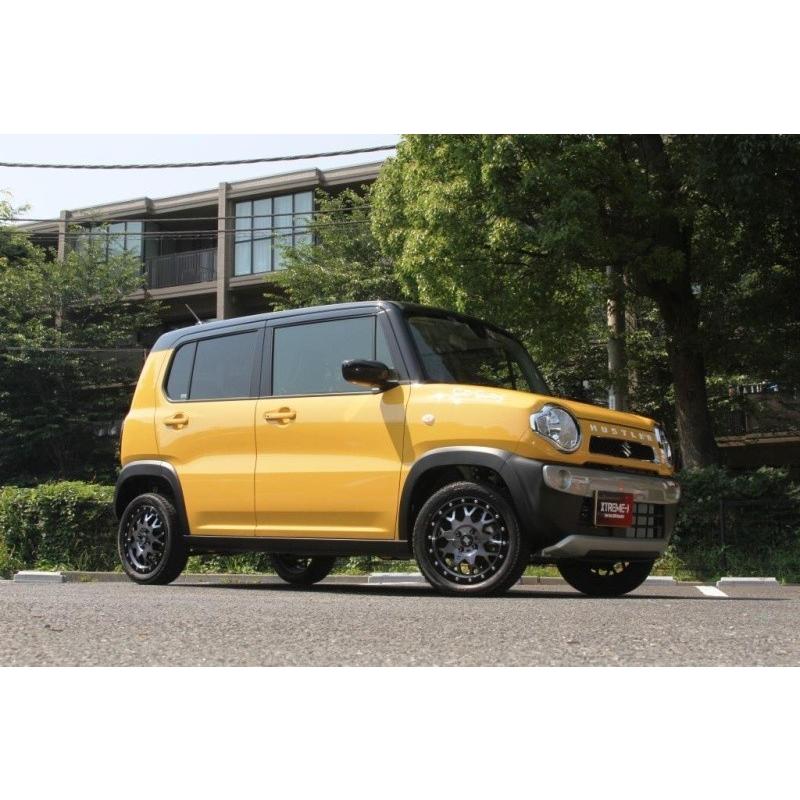 MLJ MLJ XTREME J XJ04 軽自動車 4.5J-15 +43 4H100 グロスブラック