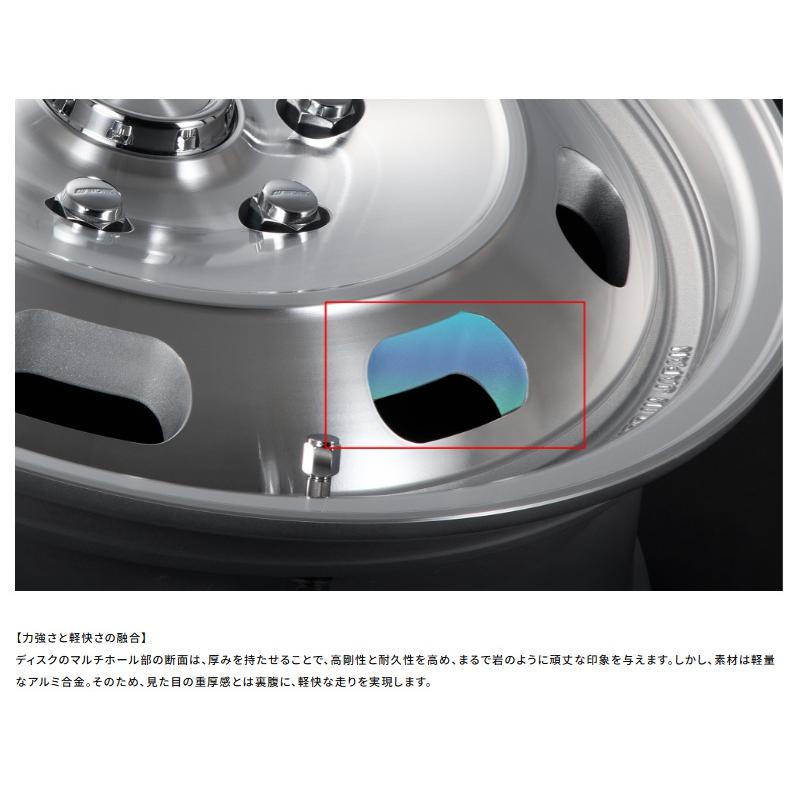 WORK WORK XTRAP DTHC 200系 ハイエース 6.5J-16 +38 6H139.7 カット