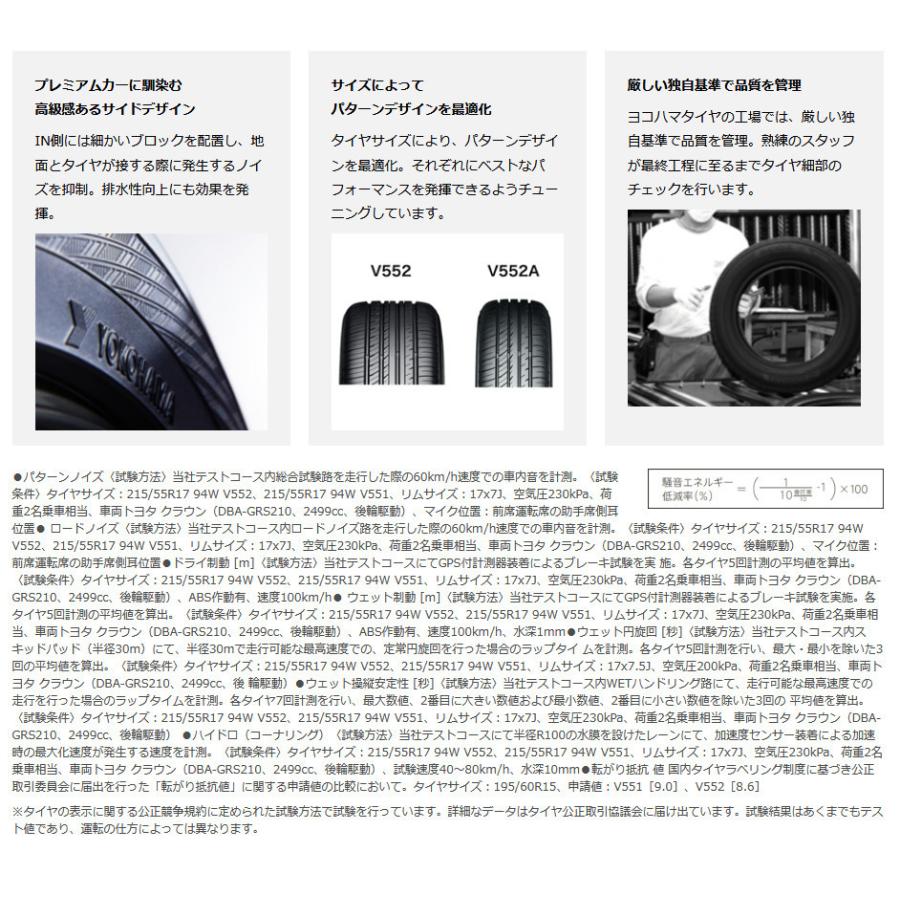 ヨコハマ ADVAN dB V552 アドバン デシベル ブイゴーゴーニ 235/50R17 96V プレミアムタイヤ １本価格 ２本以上ご注文にて送料無料 | アドバンdb | 03