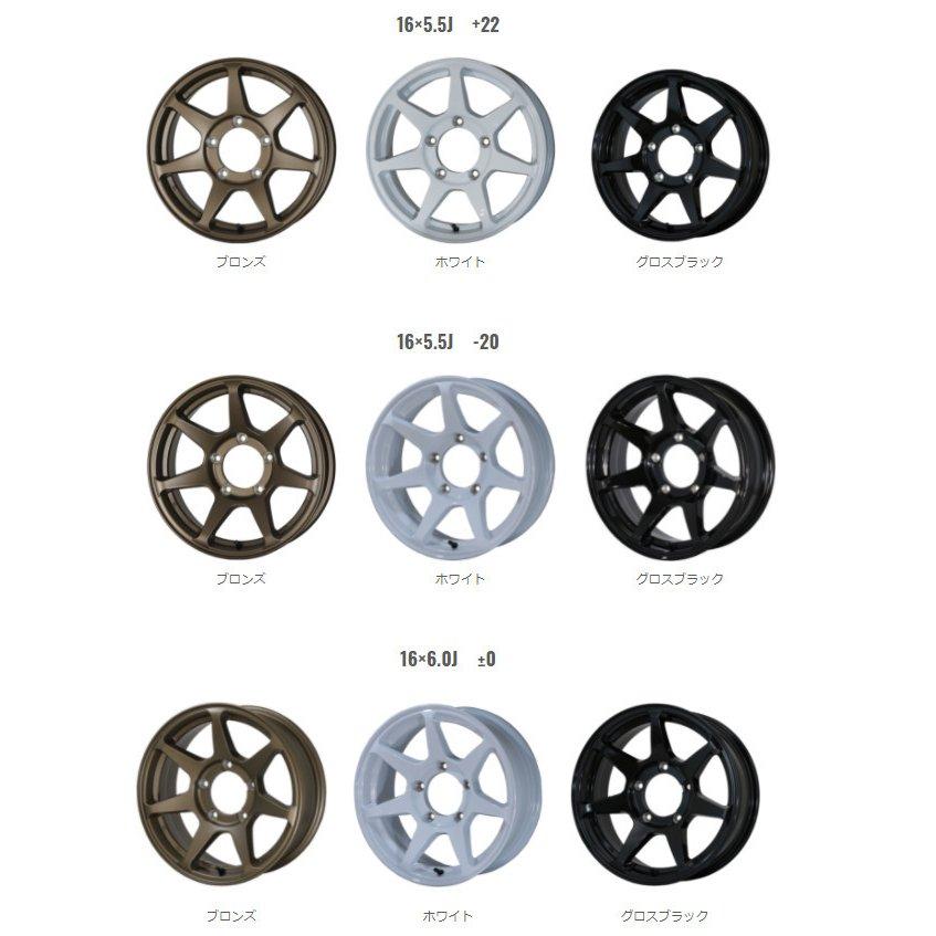 DOALL CST ZERO 1 HYPER +J ハイパー ジェイ ジムニー シエラ 6.0J-16 ±0 5H139.7 グロスブラック & トーヨー トランパス mp7 215/70R16｜bigrun-ichige-store2｜02