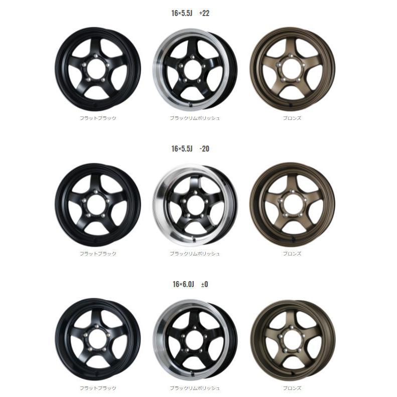 DOALL CST ZERO 1 HYPER S ハイパー エス ジムニー シエラ 6.0J-16 ±0 5H139.7 ブラックリムポリッシュ & グッドイヤー E-Grip SUV HP01 215/65R16｜bigrun-ichige-store2｜03