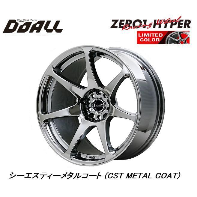 ドゥオール DOALL CST ZERO 1 HYPER Limited 9.5J-18 +15 5H114.3 