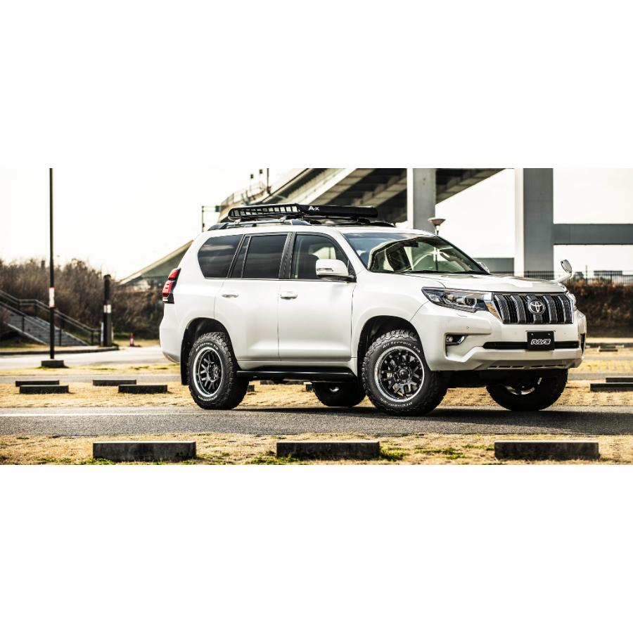 RAYS レイズ A LAP 07X 9.0J-18 +19/±0 6H139.7 ブラック/リムDC BD 1