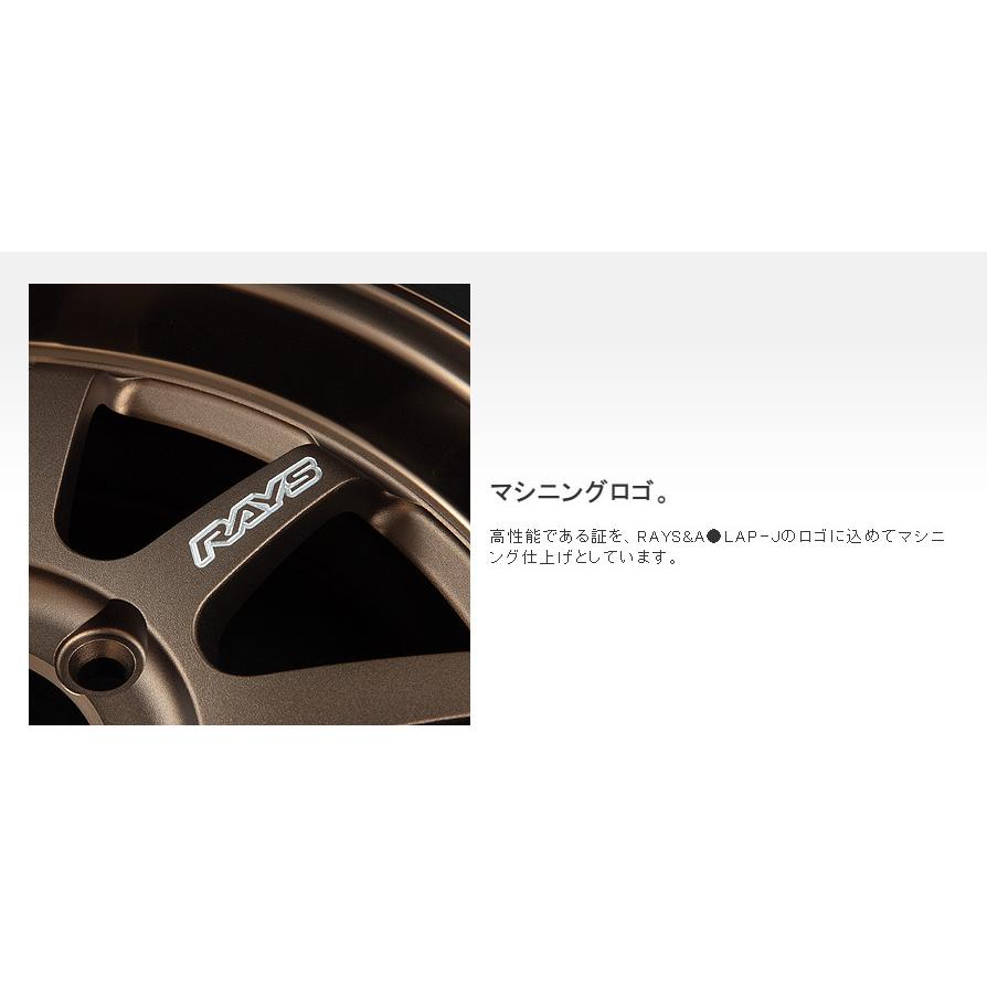 RAYS レイズ A LAP-J ジムニー 5.5J-16 +20 5H139.7 ブラック/リムDC \u0026 BFGoodrich Mud-Terrain T/A KM3 225/75R16の画像