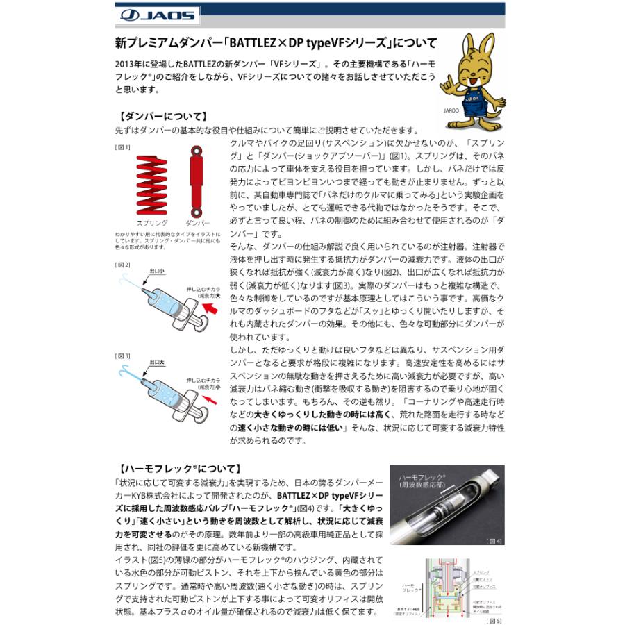 JAOS（ジャオス） BATTLEZ リフトアップセット VFCA ver.A 2024y02