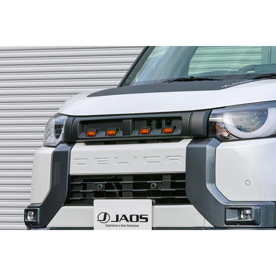 JAOS ジャオス フロント グリル 塗装品 マットブラック 2023y05 JAOS ジャオス フロント グリル 塗装品 マットブラック 2023y05